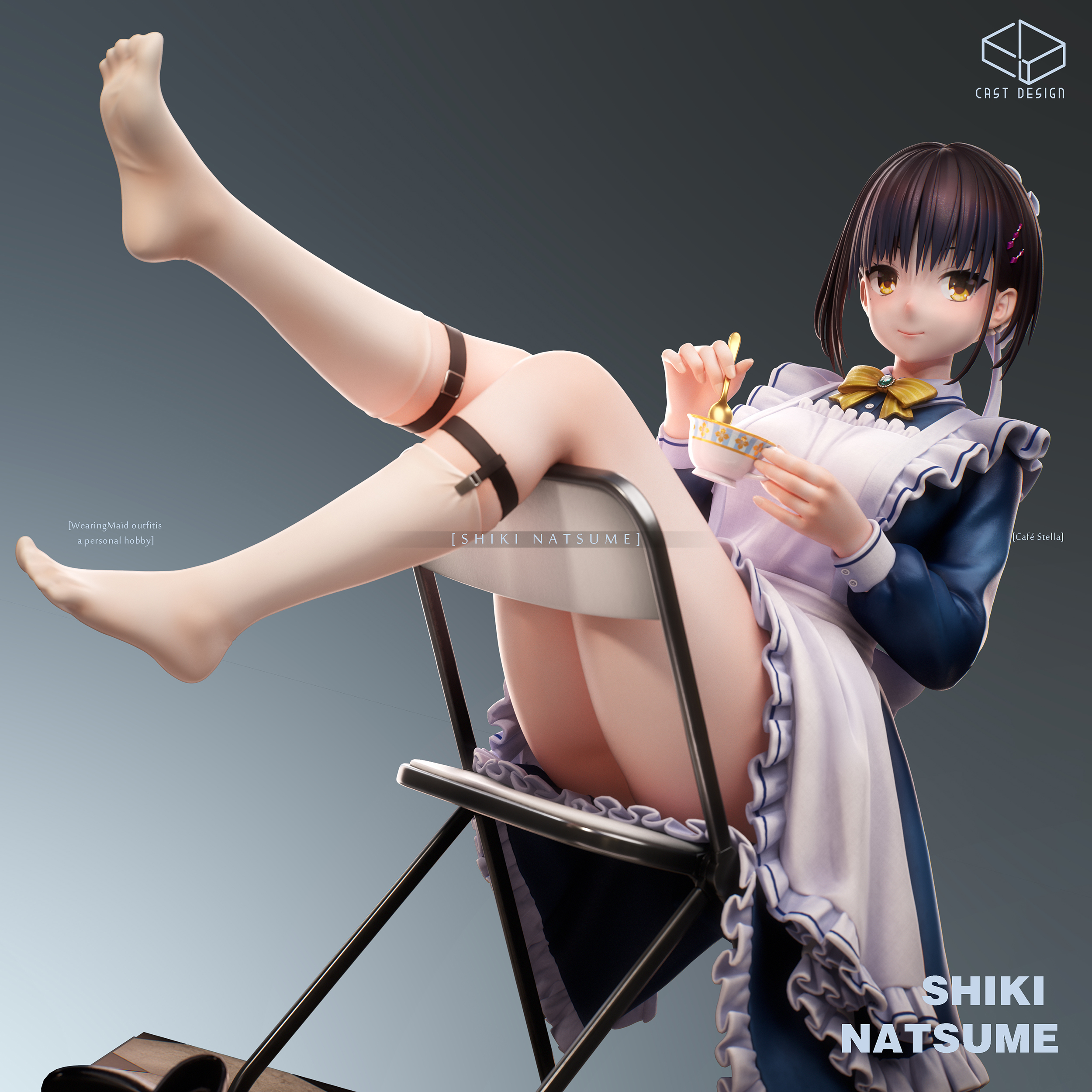 【預購】星光咖啡館與死神之蝶 棗子姐-四季夏目 X Cast Design3