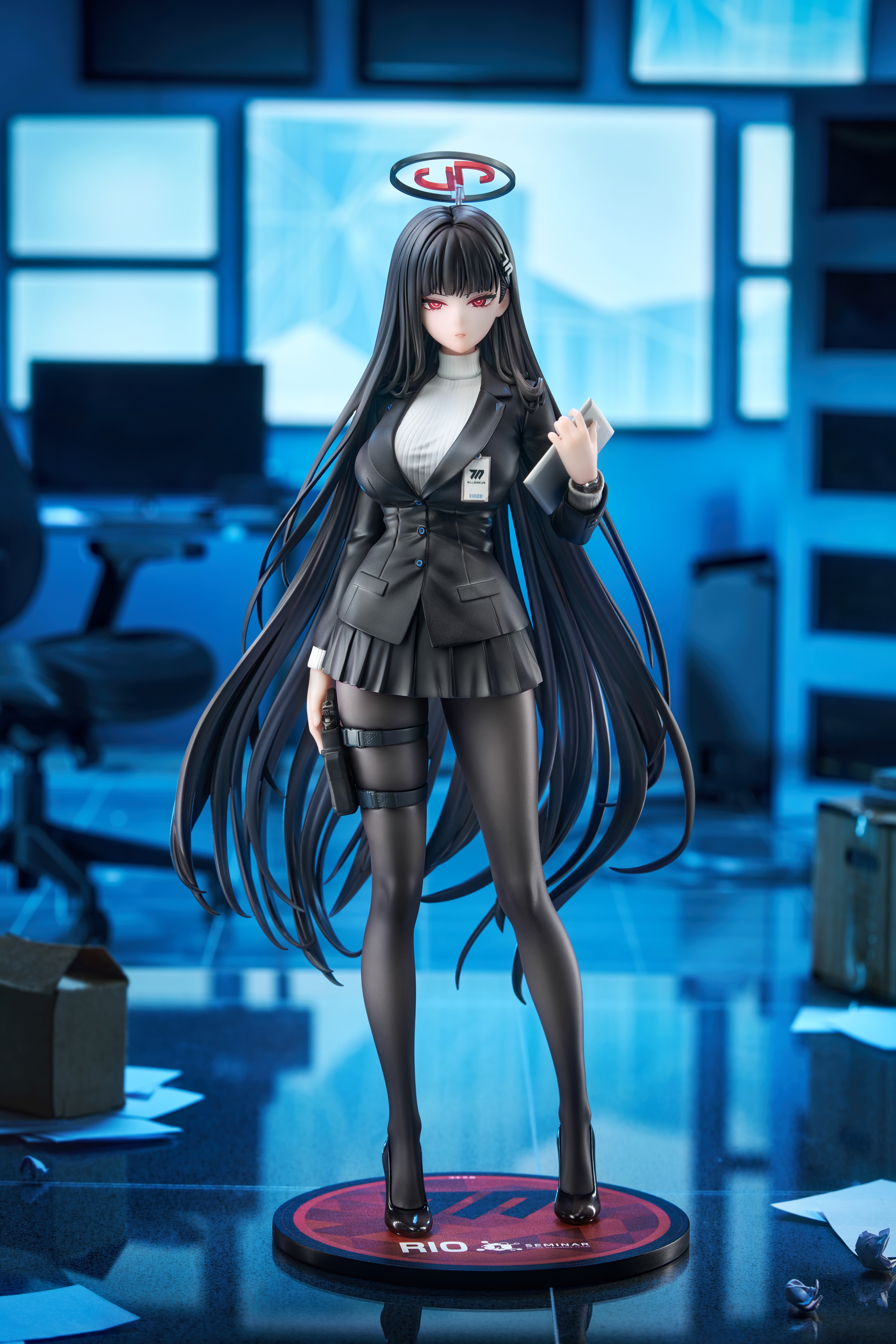 【售罄展示追加請私訊客服@toystationtw】蔚藍檔案 調月莉音 X GOOD SMILE ARTS SHANGHAI2