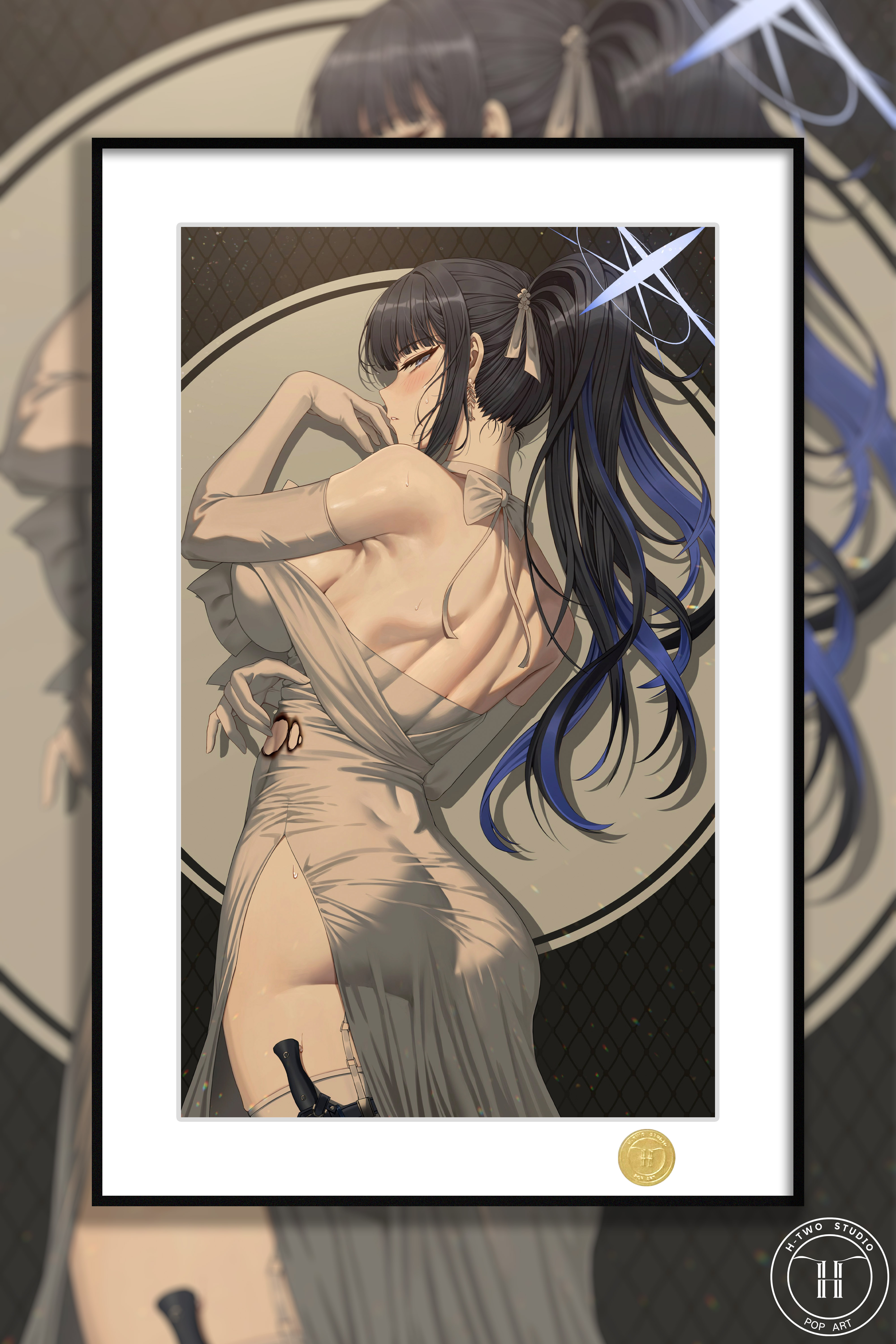 【預購】碧藍檔案《禮服紗織》動漫二次元裝飾畫 X H2工作室2