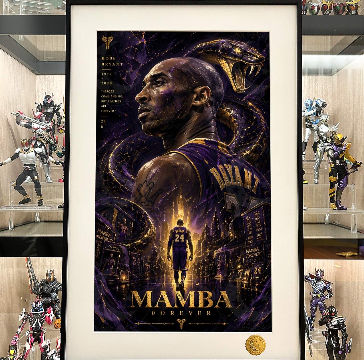 【預購】NBA《Mamba foever》動漫裝飾畫 X 星空工作室1