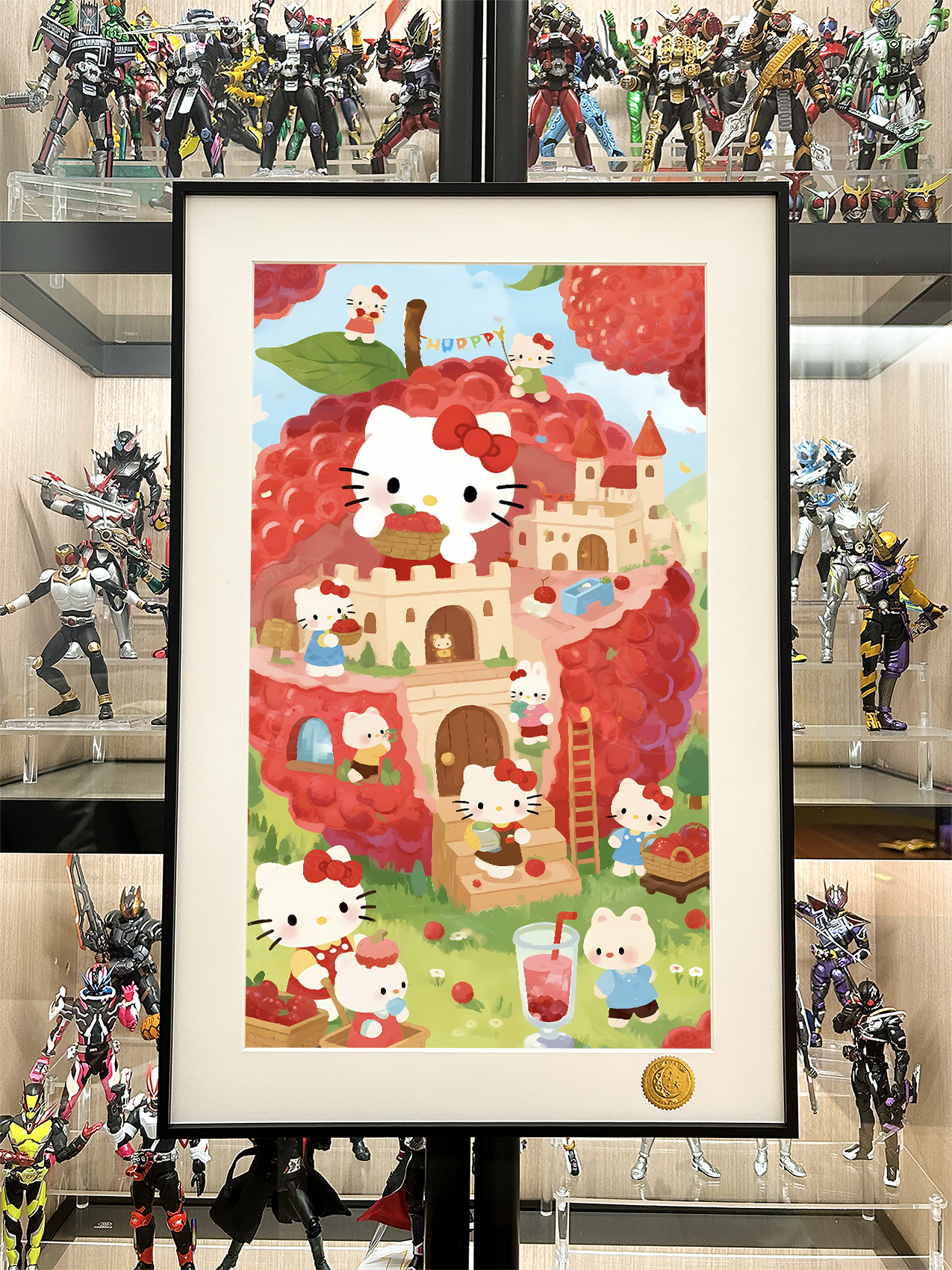 【預購】Hello Kitty《荔枝kitty》動漫裝飾畫 X 星空工作室2