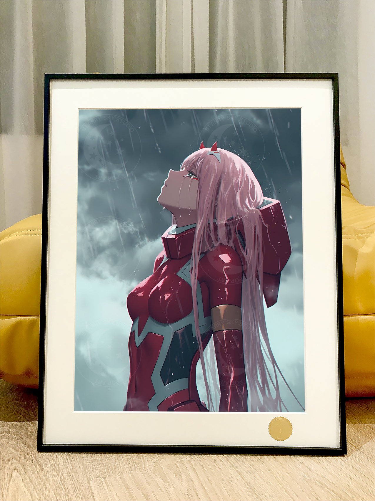 【預購】Zero Two國家隊《雨之零二》動漫裝飾畫 X 星空工作室4
