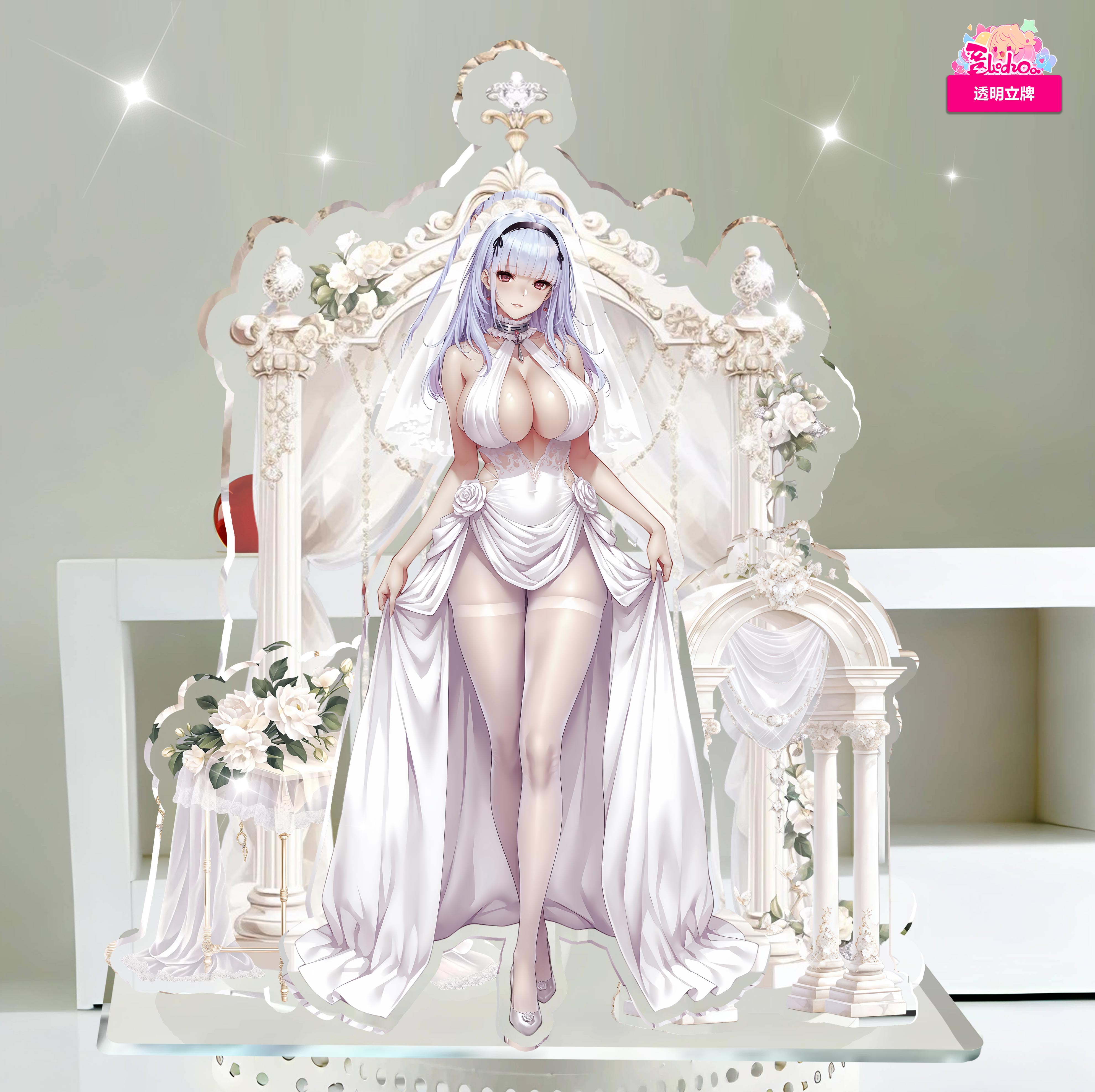 【預購】碧藍航線 立牌第十七彈婚紗 那不勒斯/聖路易斯/黛朵/勝利 X 阿喵畫社2
