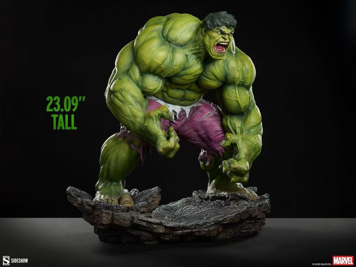 【售罄展示追加請私訊客服@toystationtw】Marvel漫威 Hulk 綠巨人-浩克 X Sideshow7