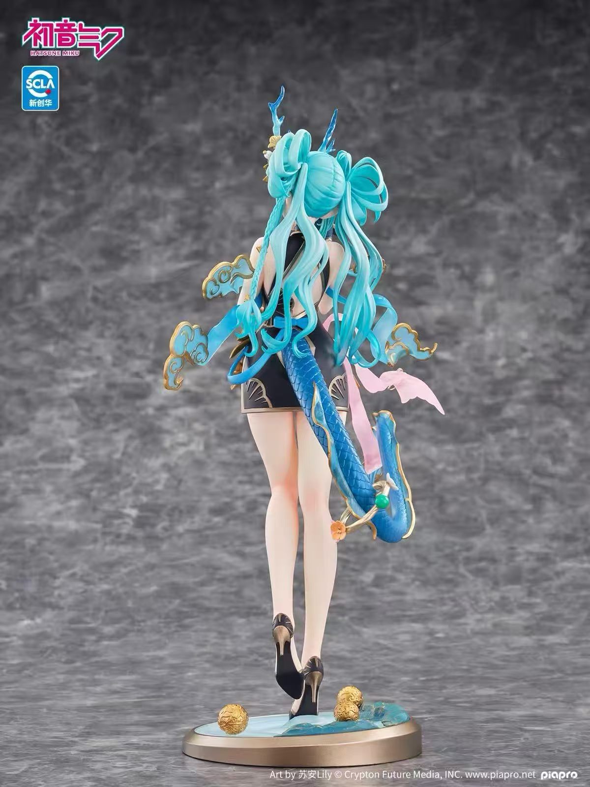 【售罄展示追加請私訊客服@toystationtw】初音未來 青龍Ver. X 海洋堂8