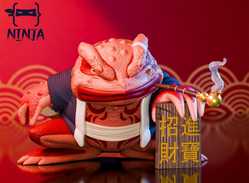 【補款】火影忍者 橫刀立蛙 劫財文太 X NINJA Studio忍者工作室5