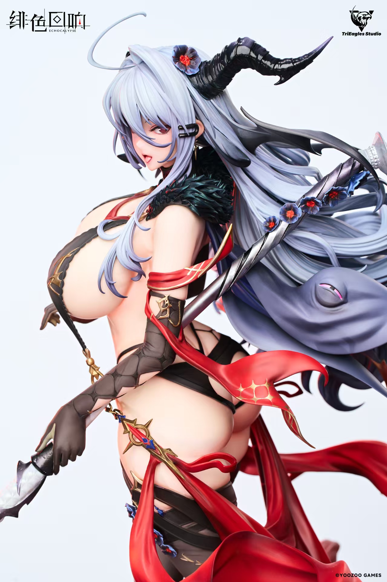 【預購】《緋色回響》系列雕像第一彈 雙版本 黛莫妮卡 X TES 正版授權8