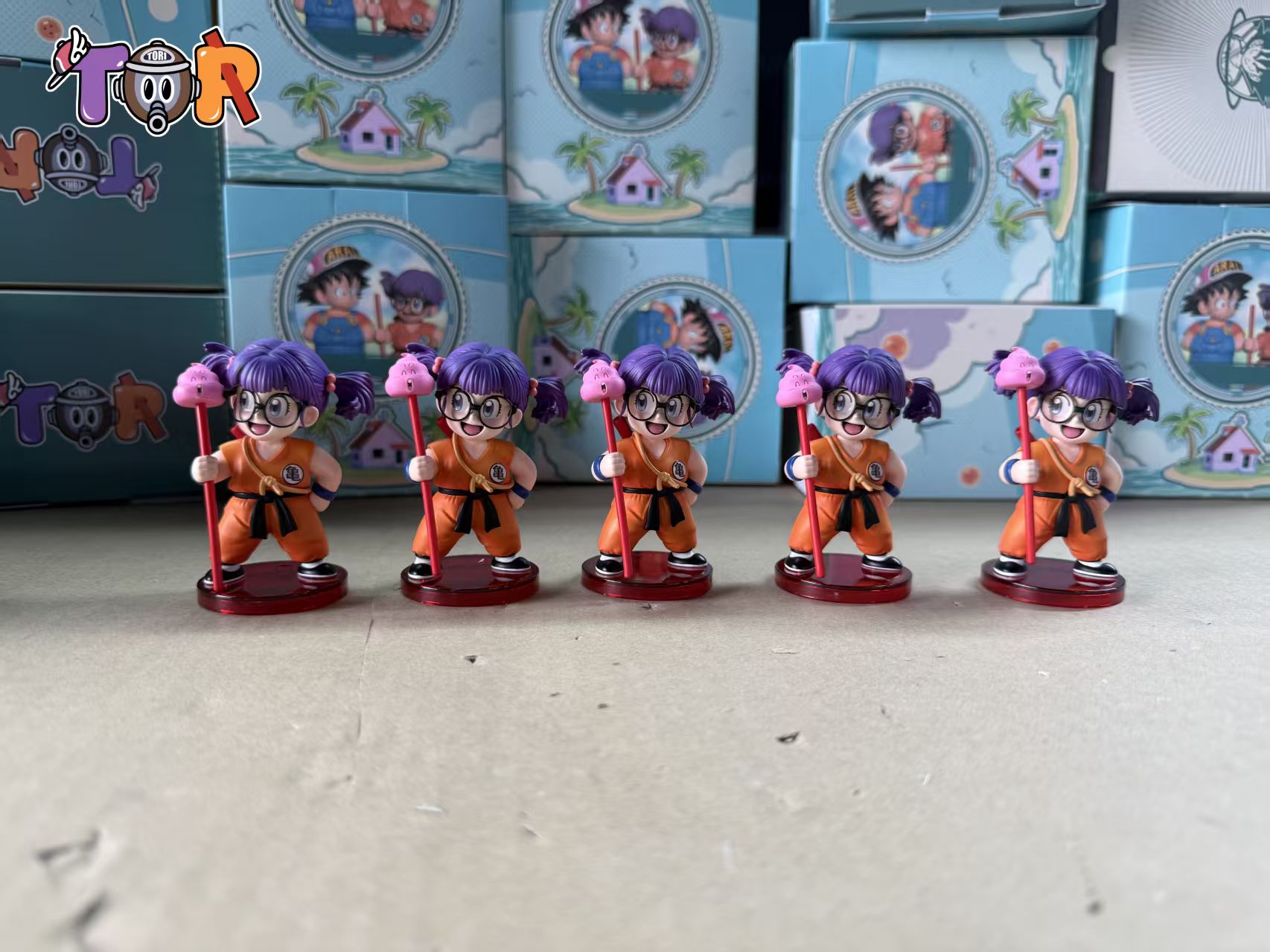 【售罄展示追加請私訊客服@toystationtw】怪博士與機器娃娃+七龍珠 小悟空系列007 悟空cos阿拉蕾 X TOR-Studio8