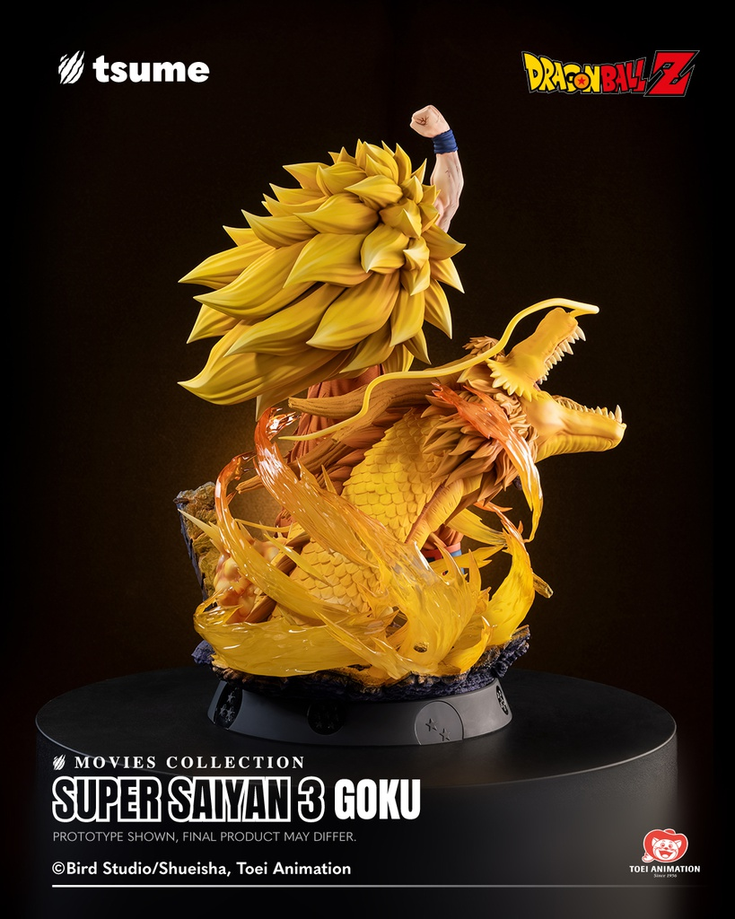 【售罄展示追加請私訊客服@toystationtw】七龍珠 Super Saiyan 3 Goku - Movies Collection 超級賽亞人3 悟空 X Tsume 正版授權8