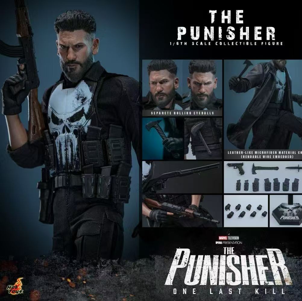 【預購】Marvel漫威《制裁者:最後一擊》可動人偶 TMS190 - 懲罰者 X HOTTOYS(HT)1