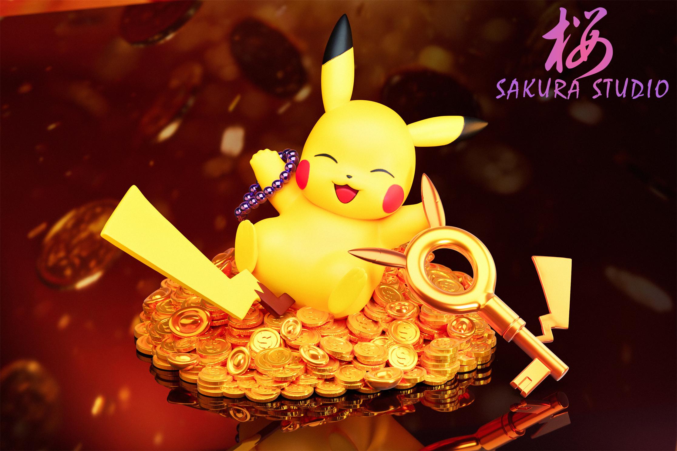 【預購】寶可夢 新年睡著來錢--躺平皮卡丘3.0 X SAKURA櫻2