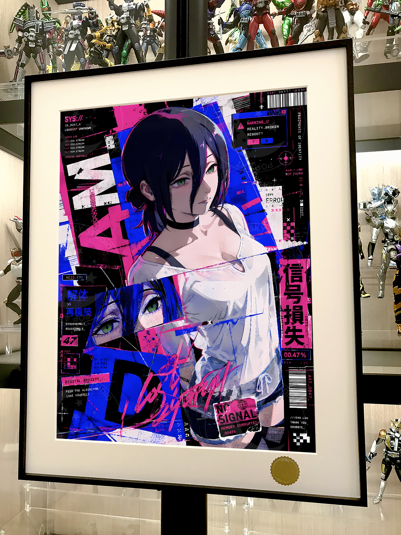 【預購】鏈鋸人《塗鴉蕾塞》動漫裝飾畫 X 星空工作室2