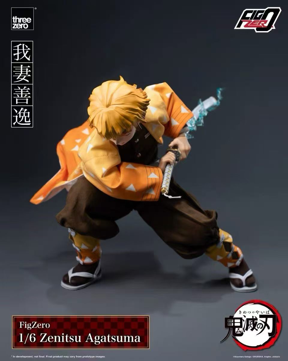 【售罄展示追加請私訊客服@toystationtw】鬼滅之刃 FigZero 我妻善逸 3Z06690W0 X Threezero4