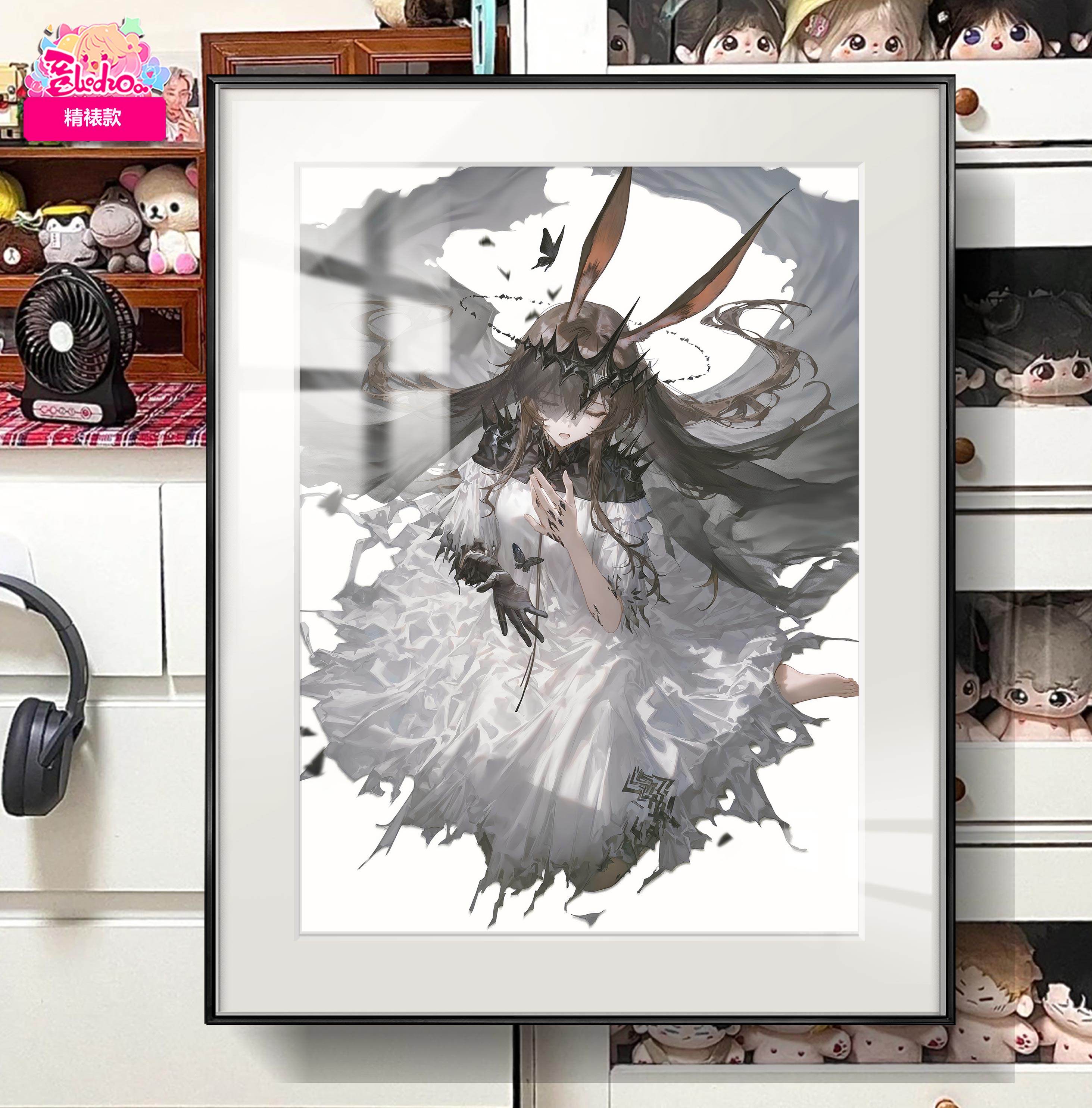 【預購】明日方舟 魔王-阿米婭精裱款 8k收藏超清精裱畫 X 阿喵畫社5