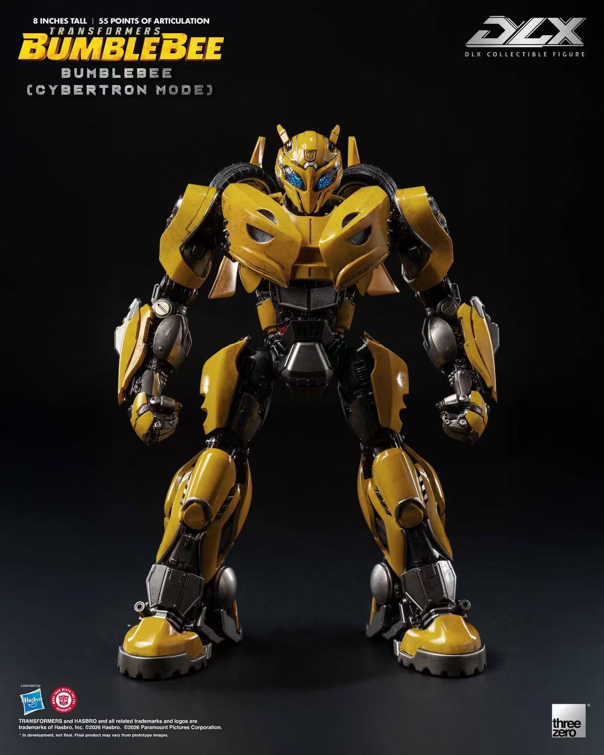 【預購】變形金剛 塞伯坦模式 DLX大黃蜂3Z10490W0 X Threezero8
