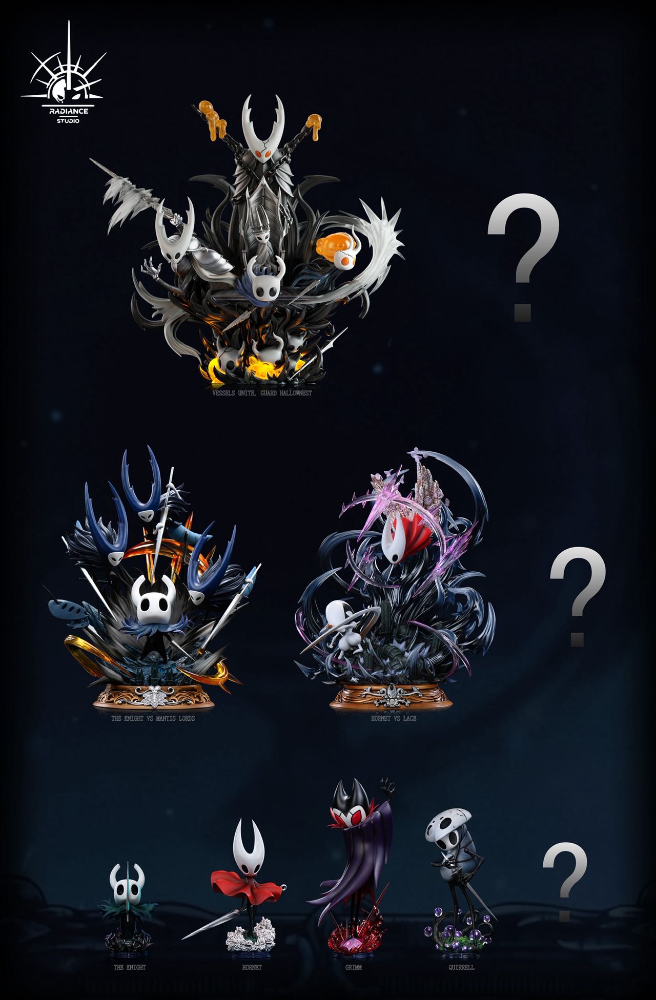 【預購】空洞騎士 場景系列—虛空容器家族 X ST定製+輻光12