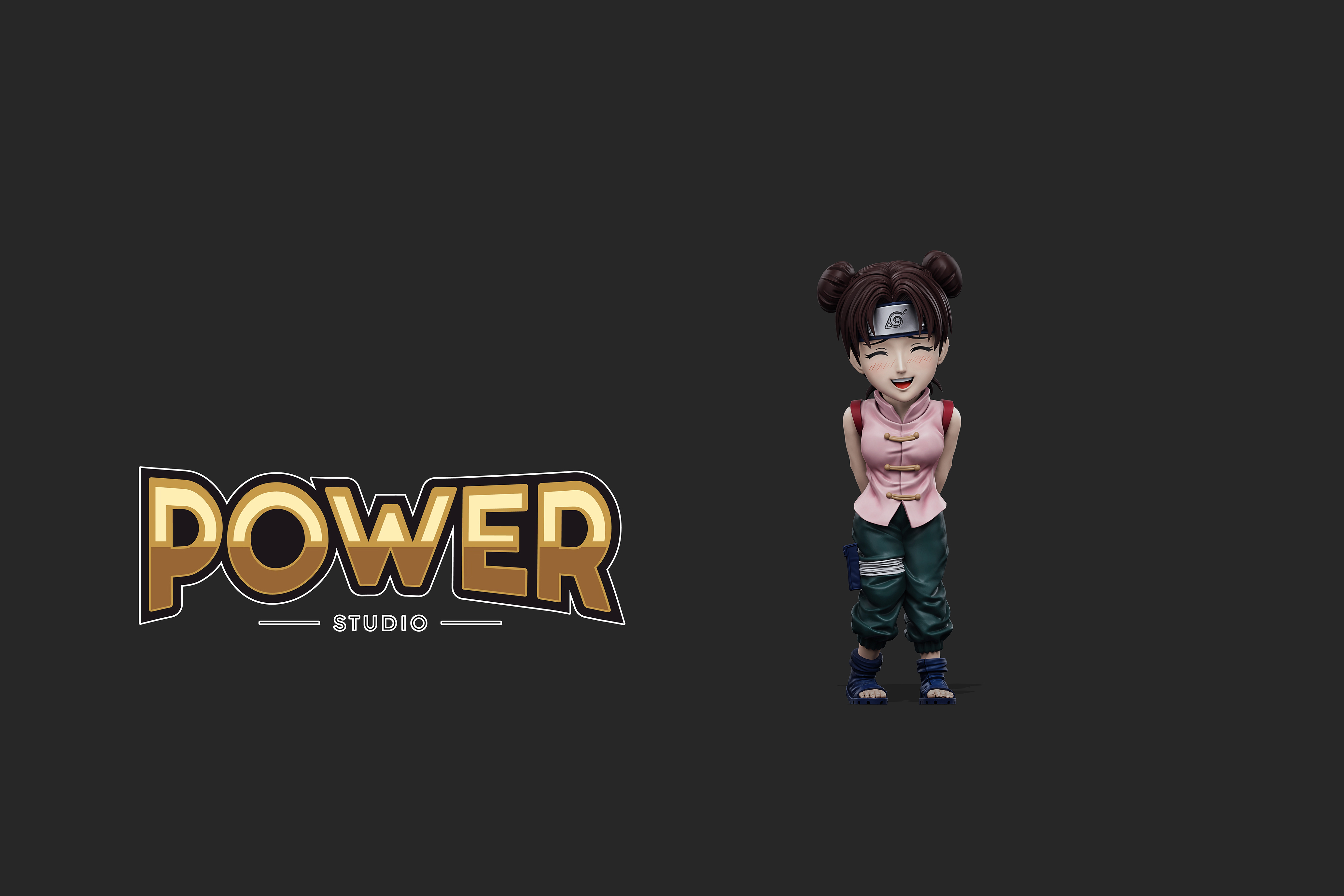 【預購】火影忍者 童年系列12小強—天天 X Power-Studio2