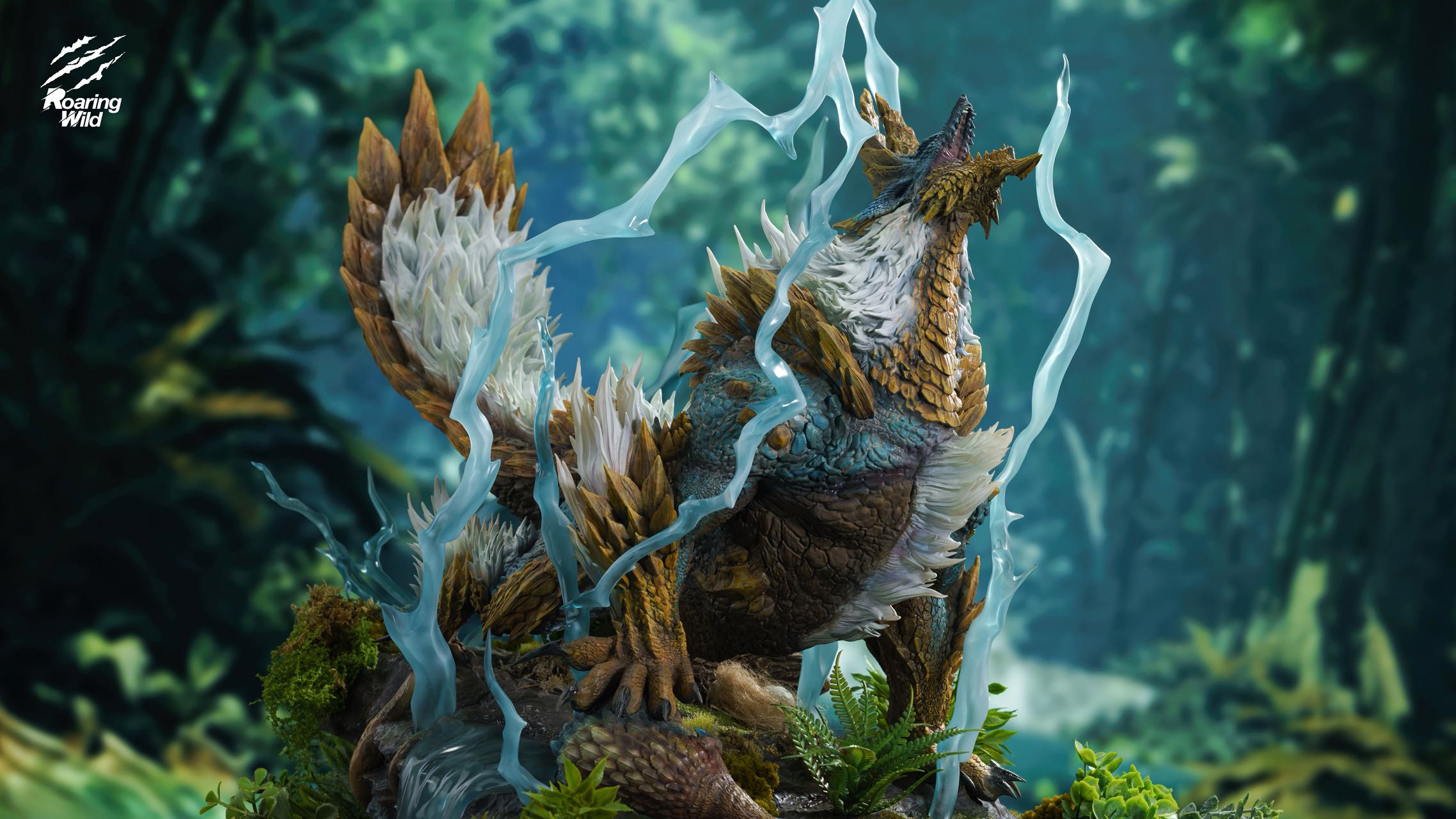 【預購】魔物獵人 雷狼龍系列 雷狼龍&獄狼龍&金雷公雷狼龍 X Roaring Wild2