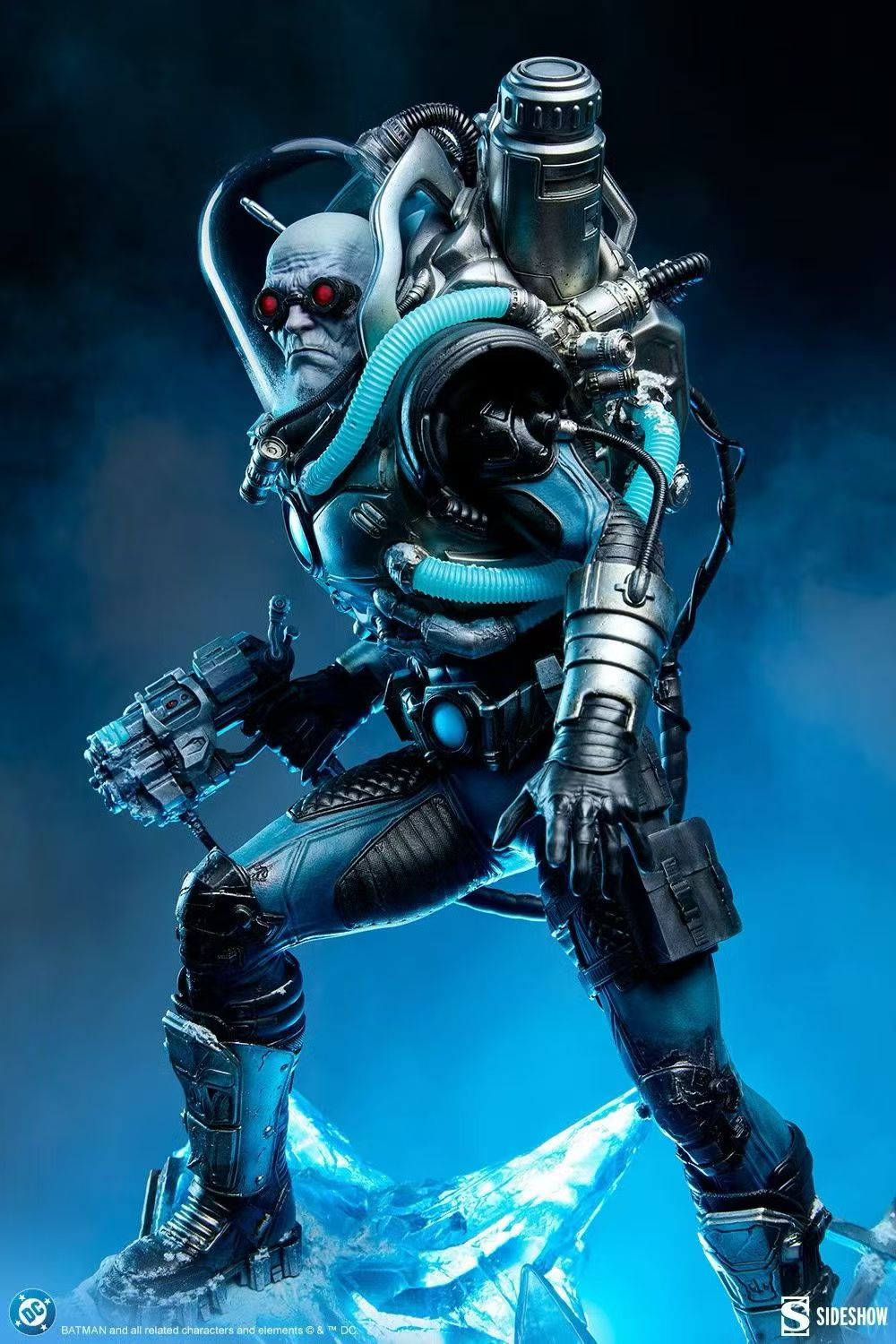 【售罄展示追加請私訊客服@toystationtw】Mr. Freeze 急凍先生 雕像 300930 X Sideshow3