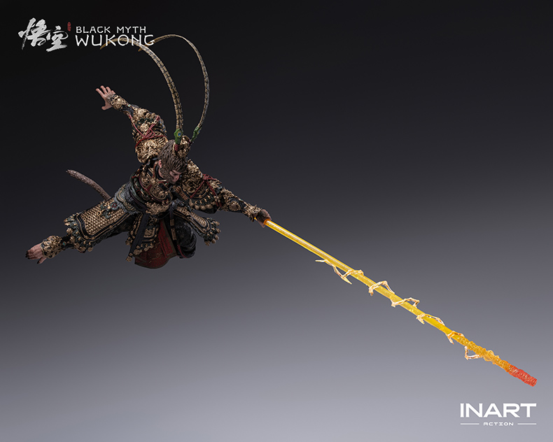 【預購】《黑神話:悟空》1/12可動人偶 大聖金甲套 X INART Action22