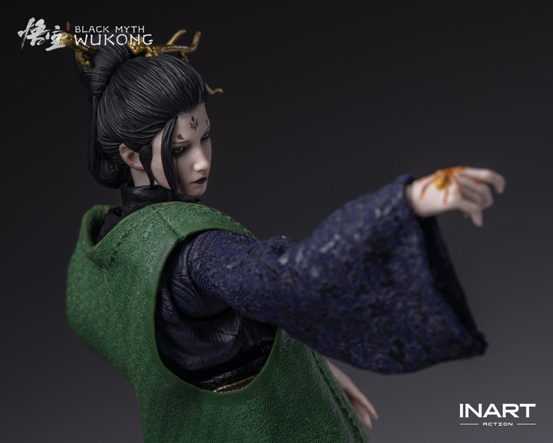 【預購】《黑神話:悟空》1/12可動人偶 四姐 X INART Action10