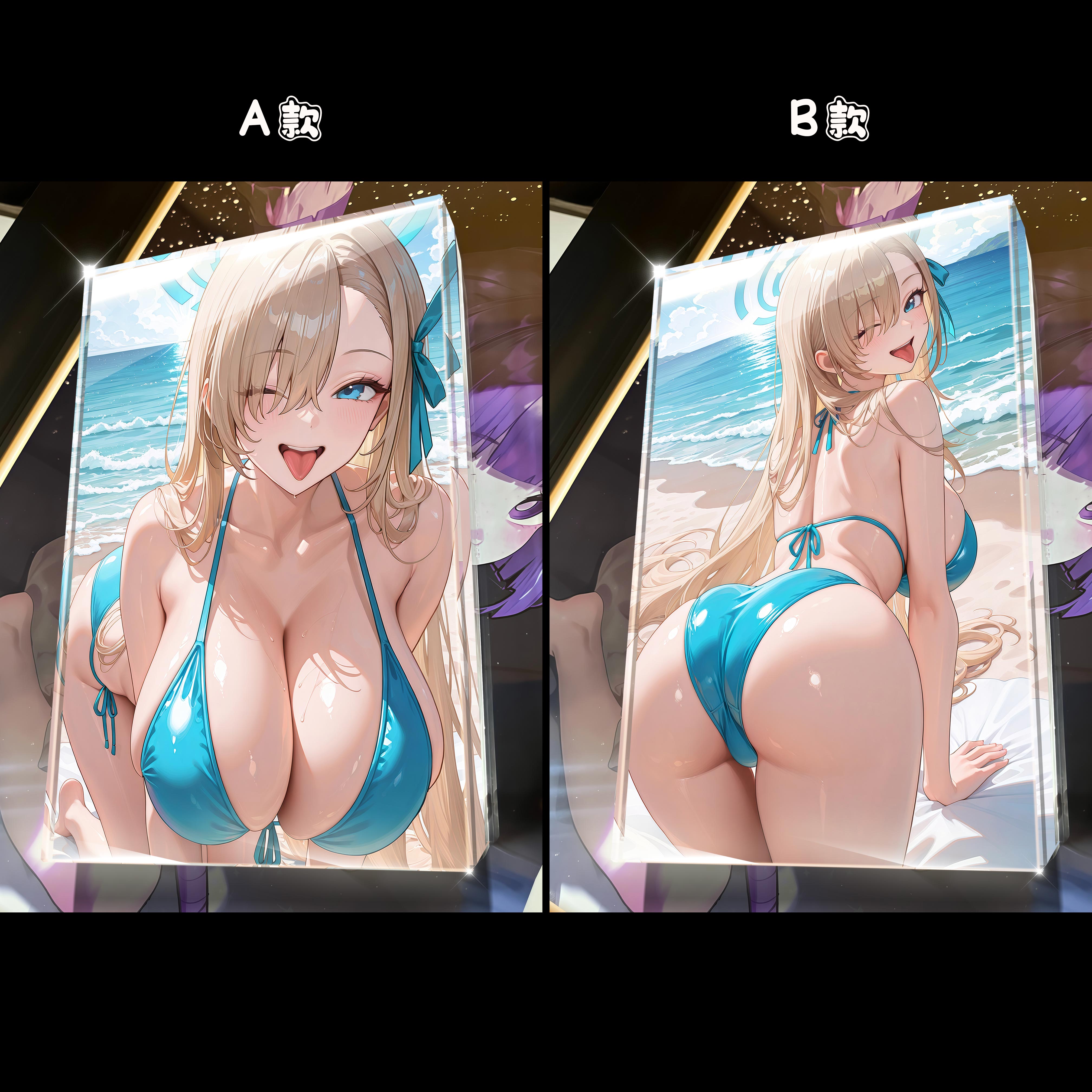 【預購】海景風情 一之瀨明日奈-雙聯 X 阿喵畫社3