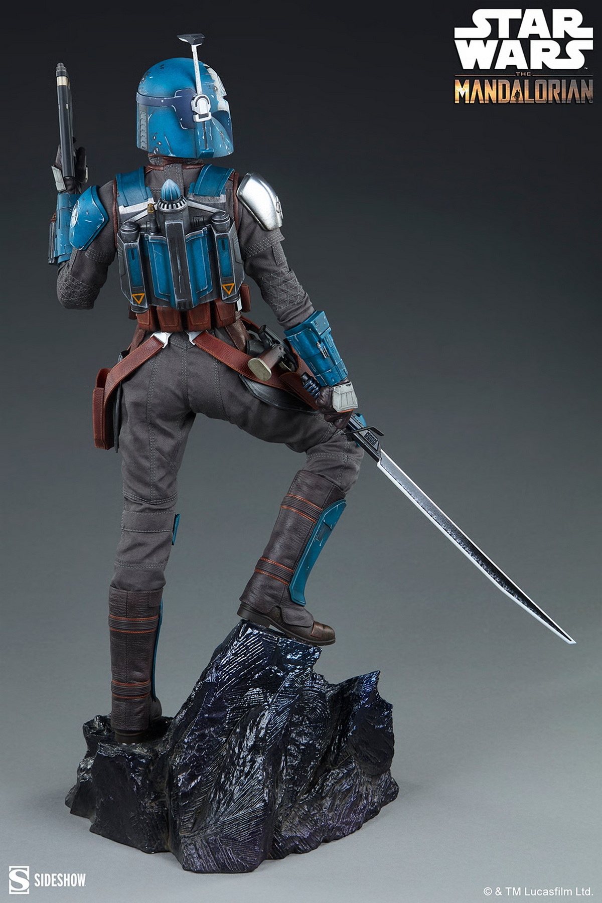 【售罄展示追加請私訊客服@toystationtw】星球大戰 曼達洛人 Bo-Katan Kryze 博 卡坦·克裏茲 300889 X Sideshow10