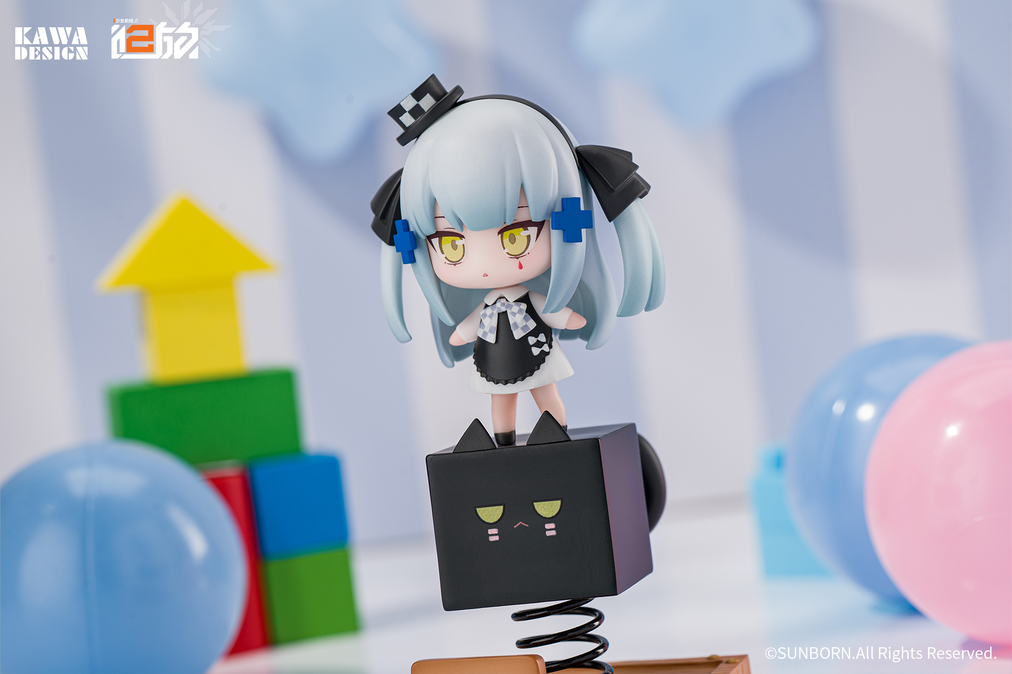 【預購】少女前線2:追放 可露凱-黑貓搖搖樂 X KAWA DESIGN8