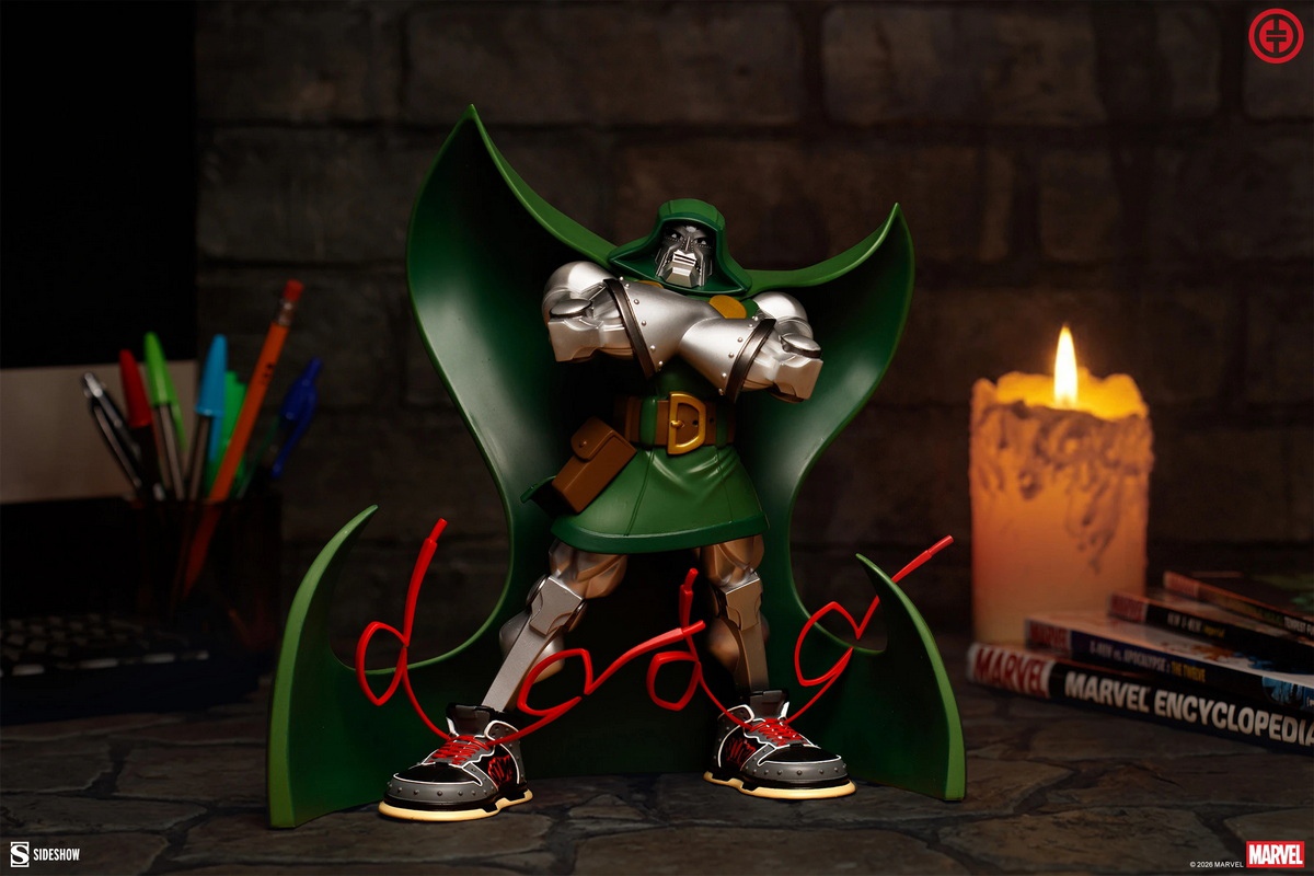 【售罄展示追加請私訊客服@toystationtw】設計師創意造型 Dr. Doom 毀滅博士 700251 X Sideshow2