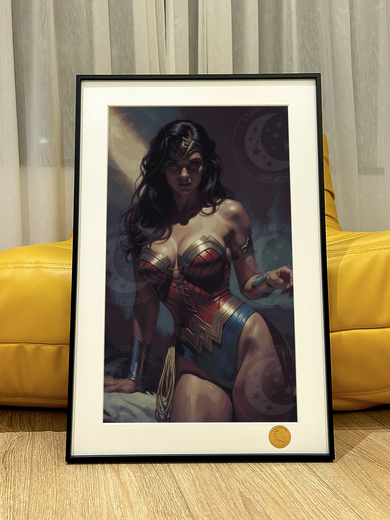 【預購】DC《復古風女俠》裝飾畫 X 星空工作室3