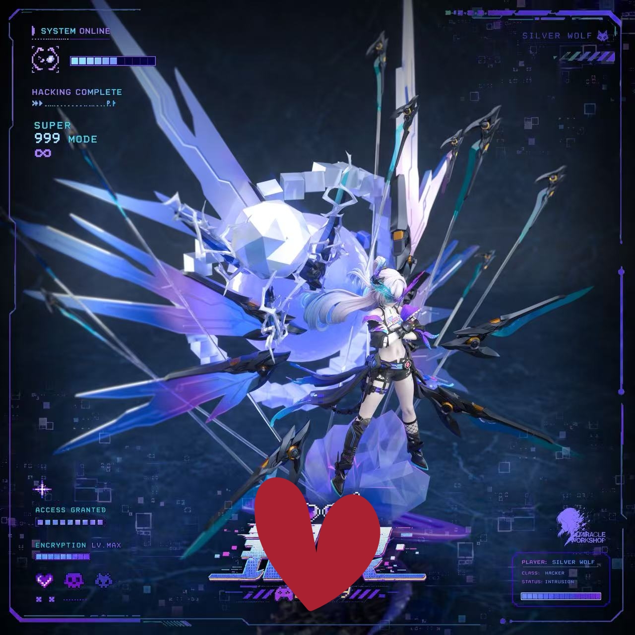【預購】崩壞星穹鐵道 SP銀狼“狼尊” X miracle workshop2