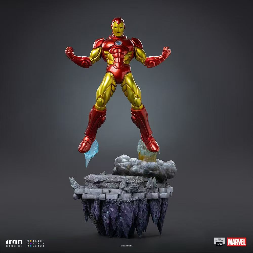 【售罄展示追加請私訊客服@toystationtw】Marvel漫威 MARCAS142726-10 鋼鐵人 X Iron Studios4
