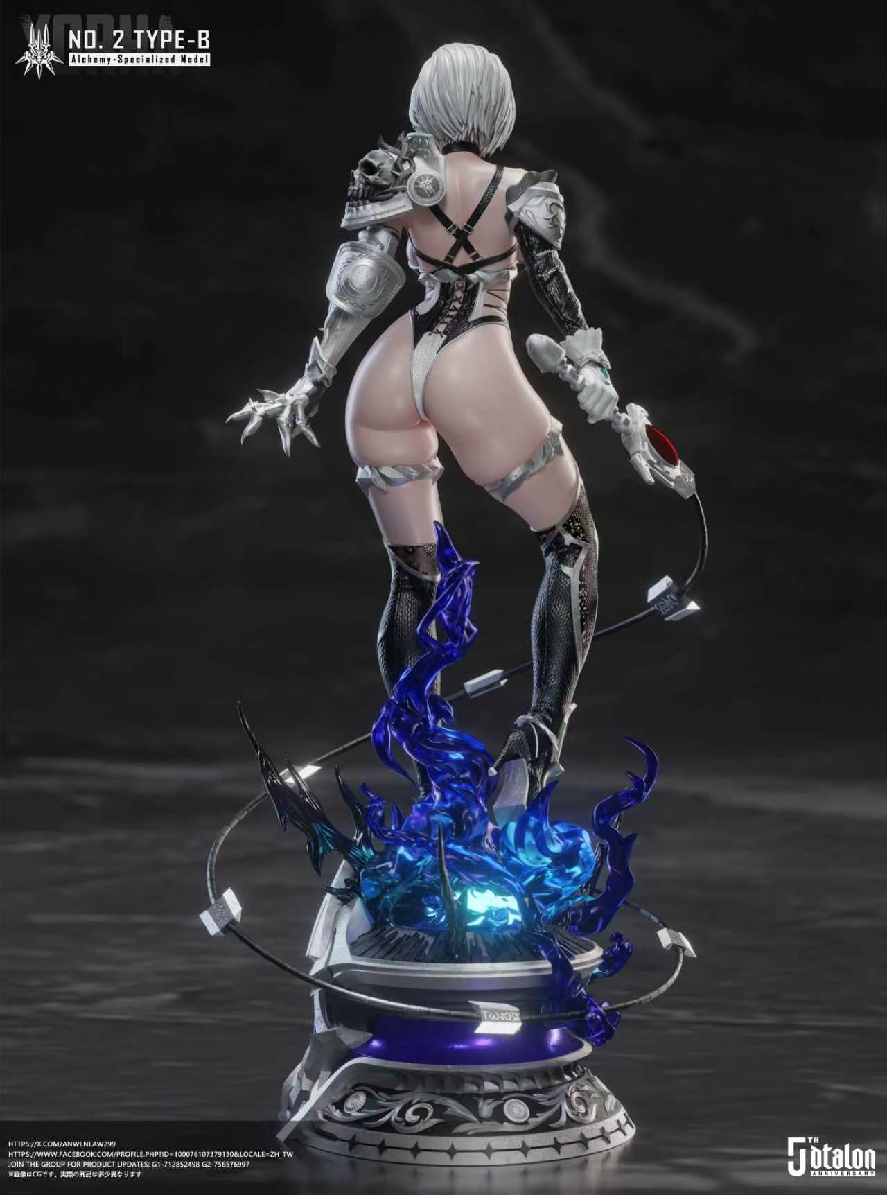 【預購】尼爾:自動人形 特異象限系列 寄葉2號B型 煉金特化裝備 X Dtalon Production 5周年紀念5