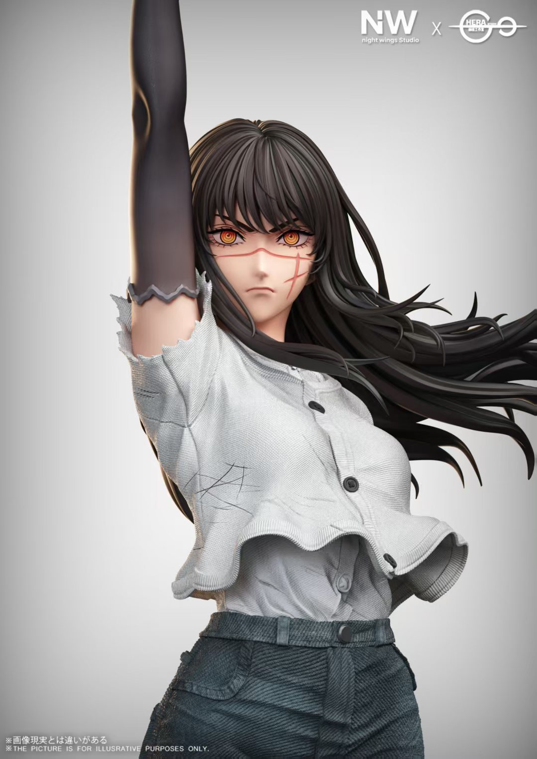 【預購】鏈鋸人 戰爭惡魔——三鷹夜 X Night Wing Studio & Hera Studio 5