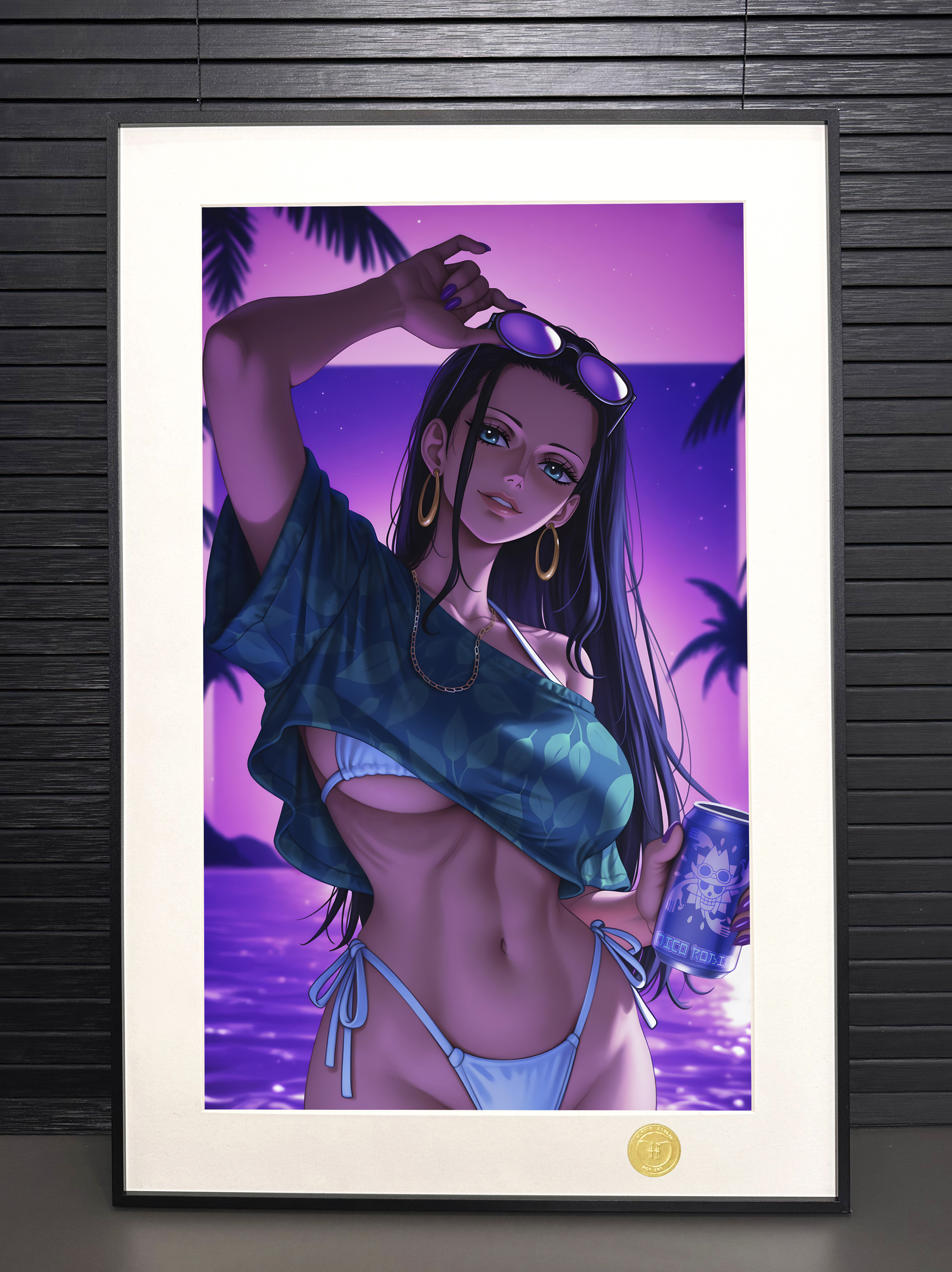 【預購】海賊王《GTA羅賓》動漫裝飾畫 X H2工作室3