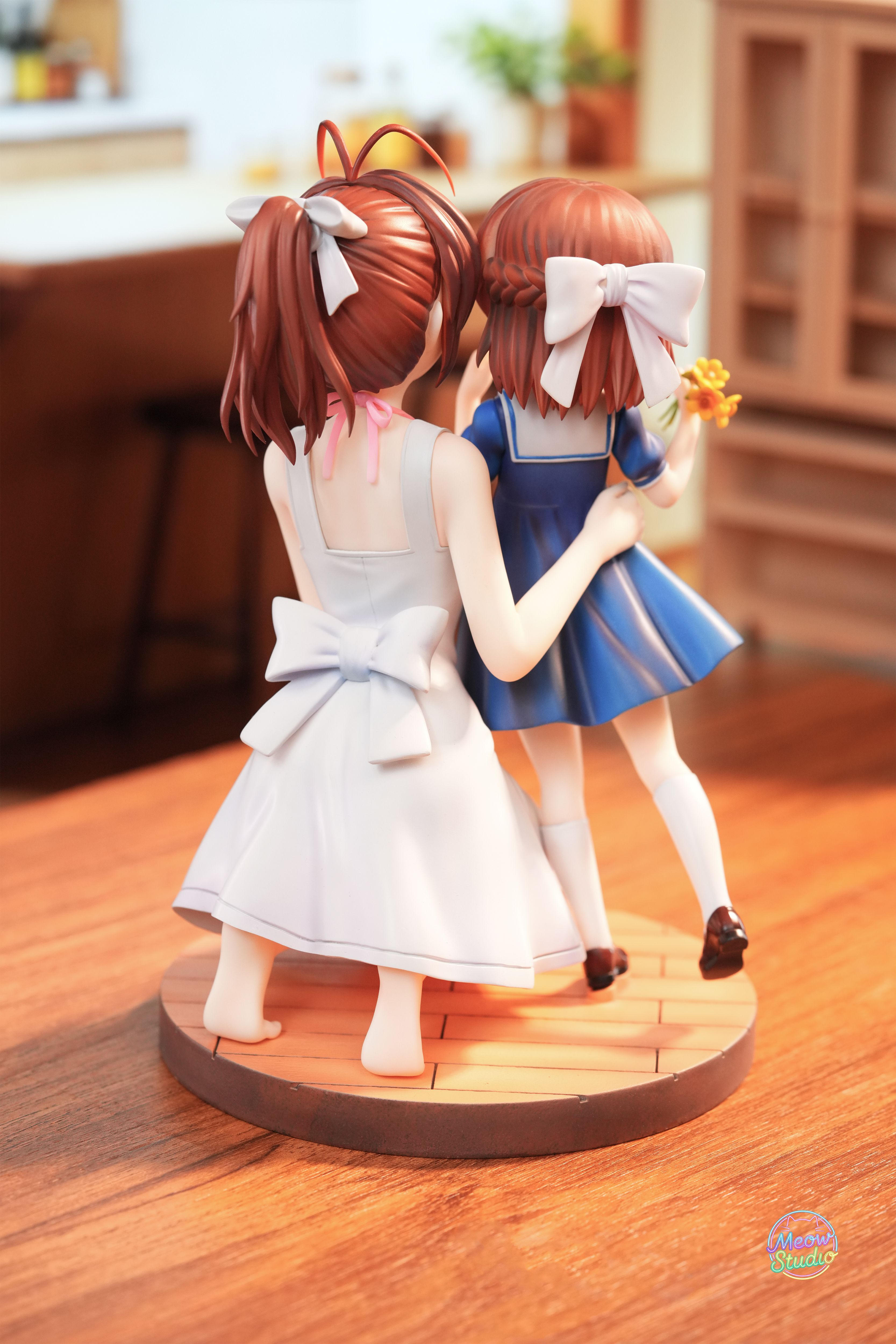 【售罄展示追加請私訊客服@toystationtw】CLANNAD 圓夢母女 古河渚與岡崎汐 X 喵嗚工作室3
