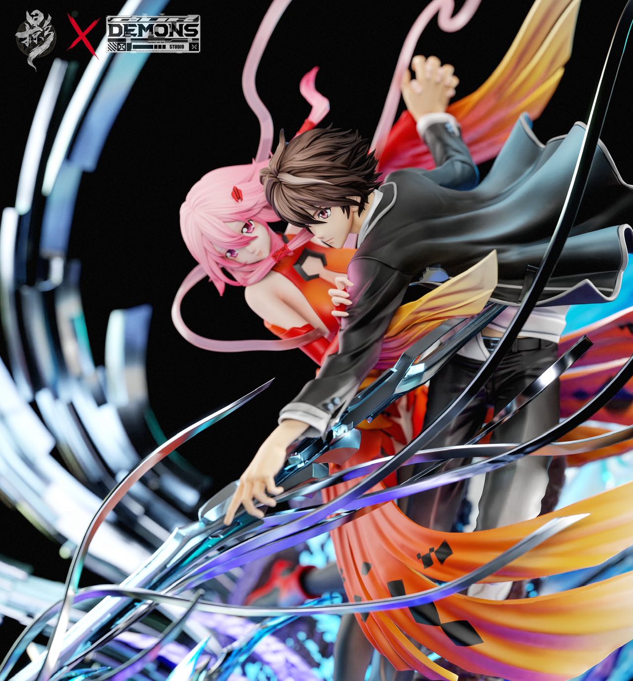 【預購】罪惡王冠 典藏級別一款畢業雕像 楪祈&櫻滿集 X 掠影+Demon8
