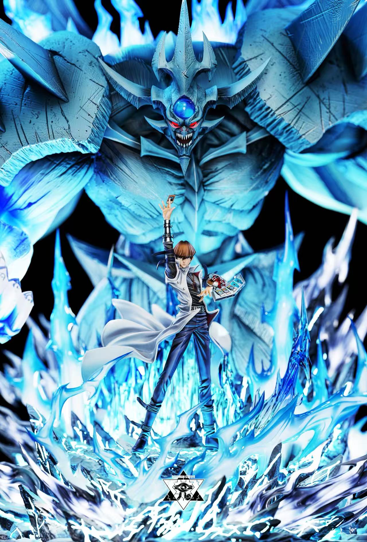 【預購】遊戲王 畢業級收藏雕像002 折磨者方尖碑 海馬瀨人&巨神兵 X Deadman死亡人6