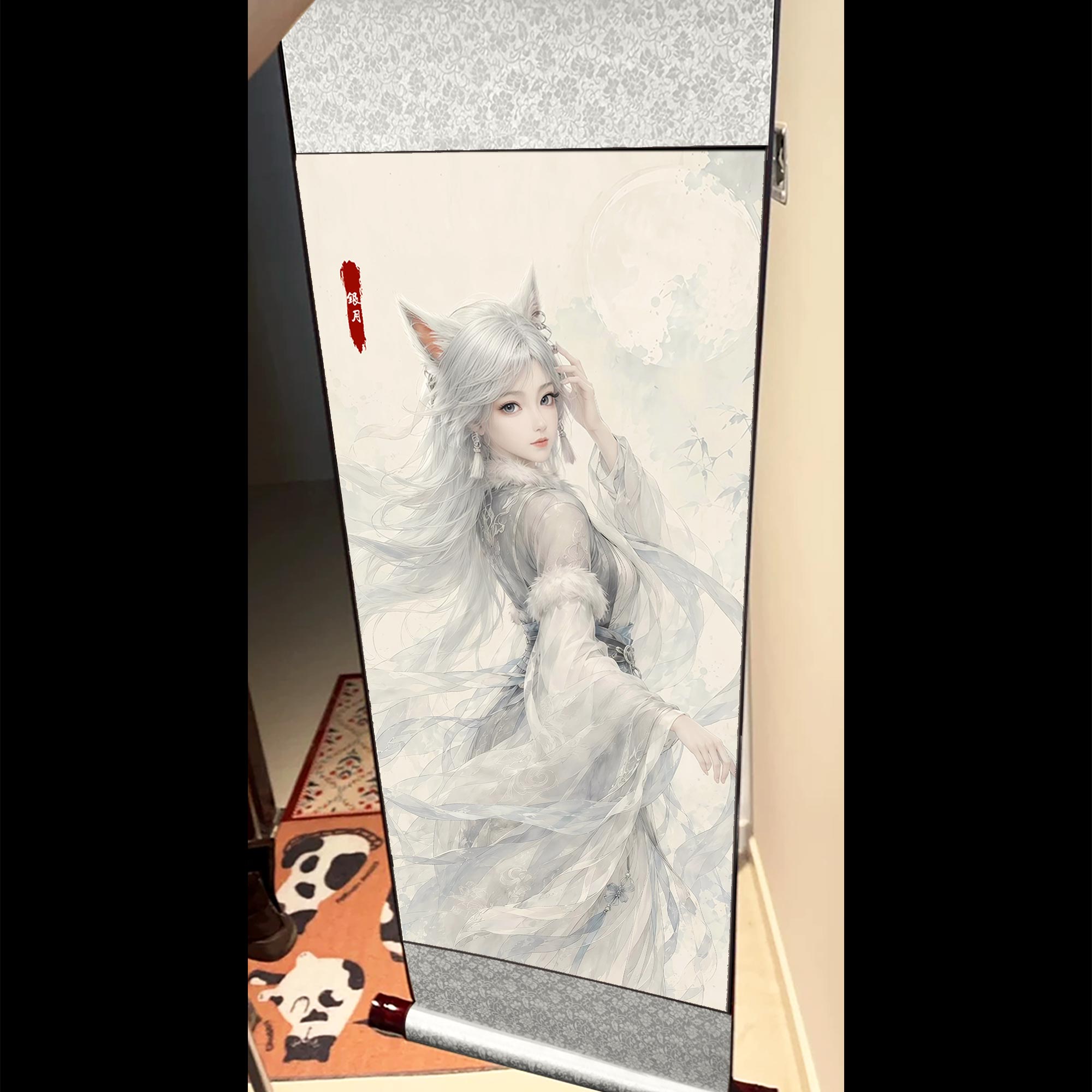 【預購】靈界 銀月卷軸畫 X 阿喵畫社3