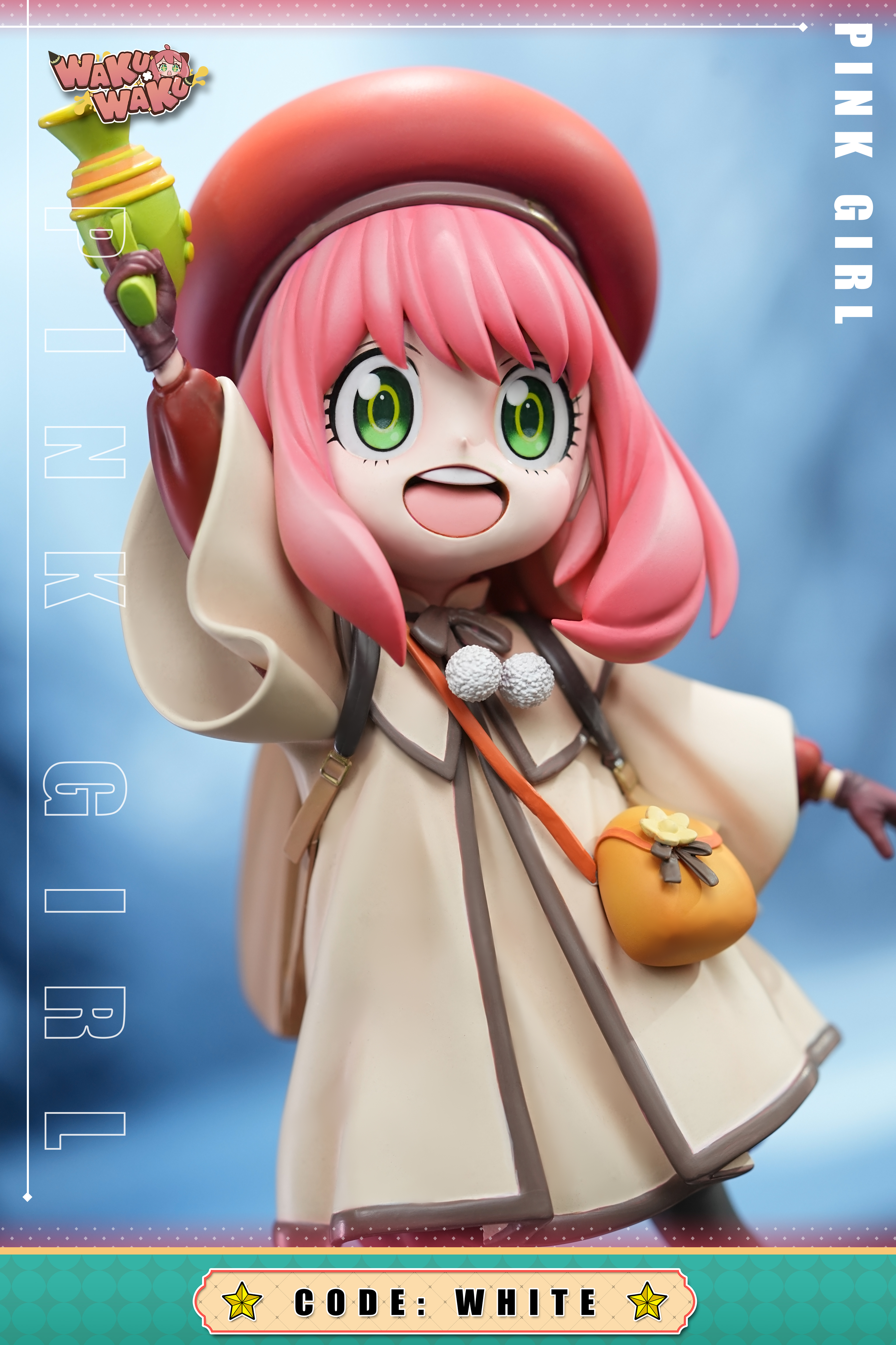 【售罄展示追加請私訊客服@toystationtw】間諜家家酒 舉槍少女 安妮亞 X WAKUWAKU7