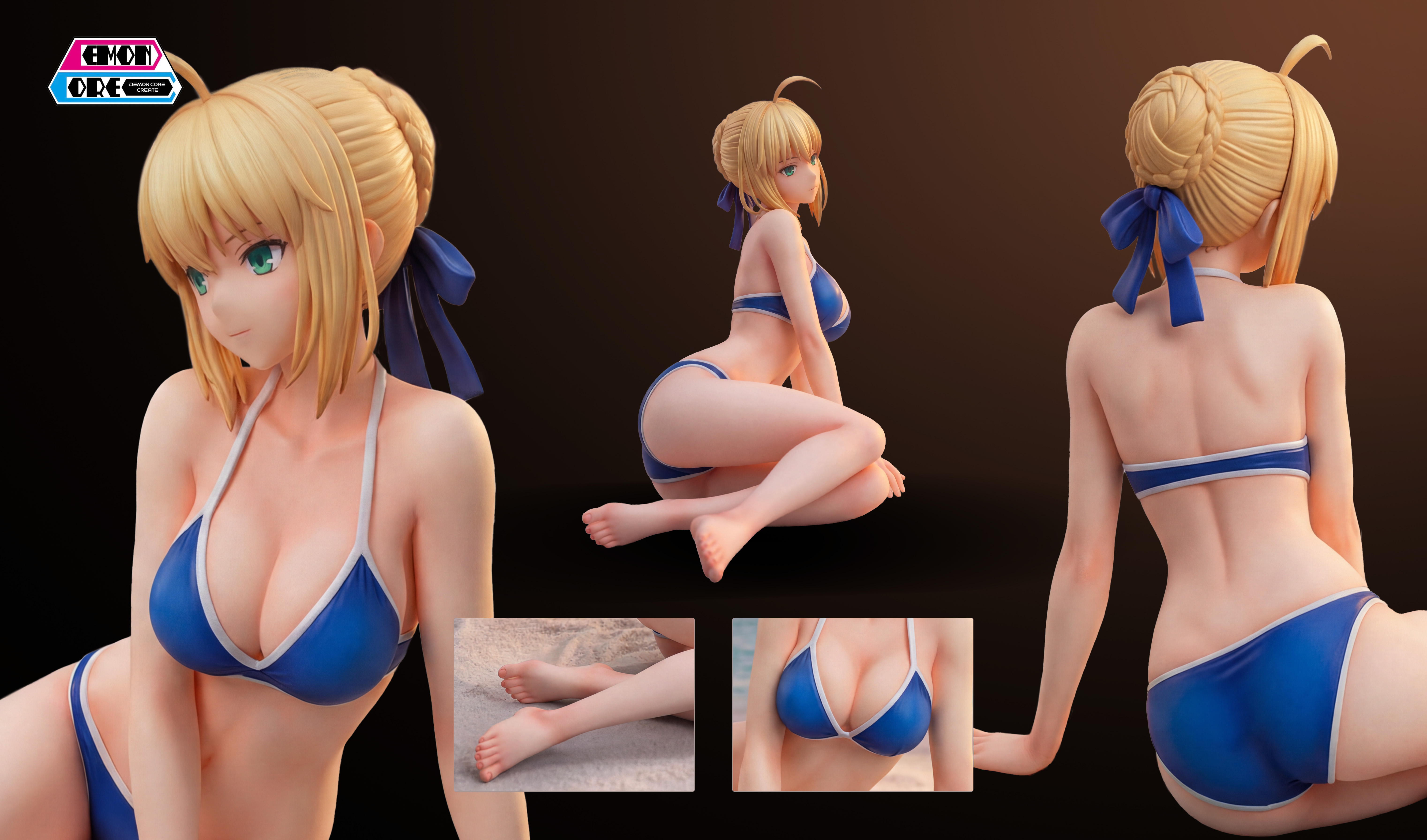 【預購】Fate 甄選雙人系列 Saber&遠坂凜 X Demon Core5