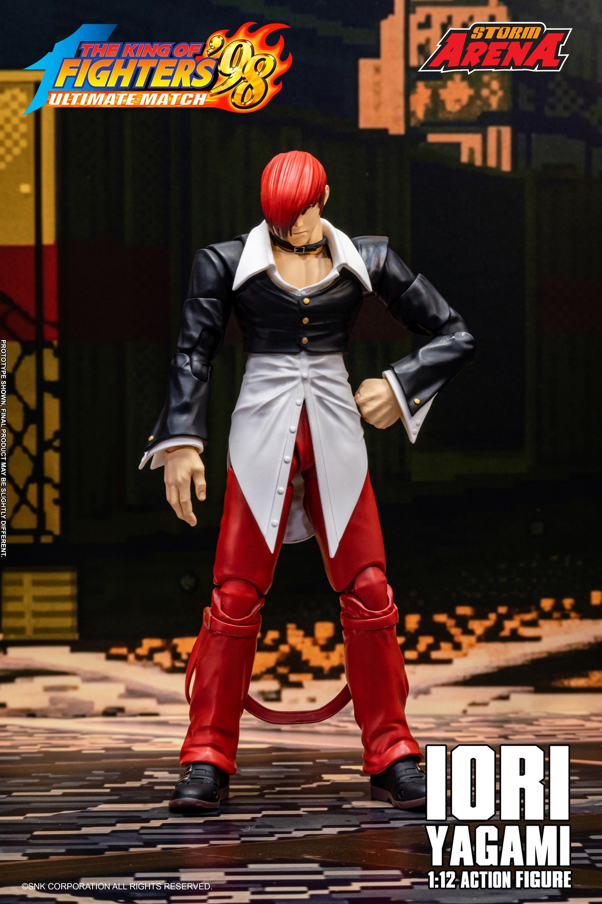 【售罄展示追加請私訊客服@toystationtw】拳皇98UM IORI YAGAMI 八神庵 KFSA04 X Storm Collectibles16