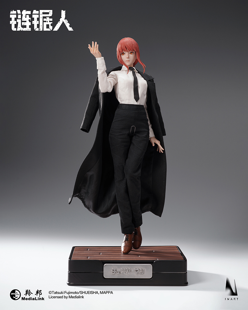 【售罄展示追加請私訊客服@toystationtw】《鏈鋸人》第一季 1/6收藏級可動人偶 真紀真 X INART3