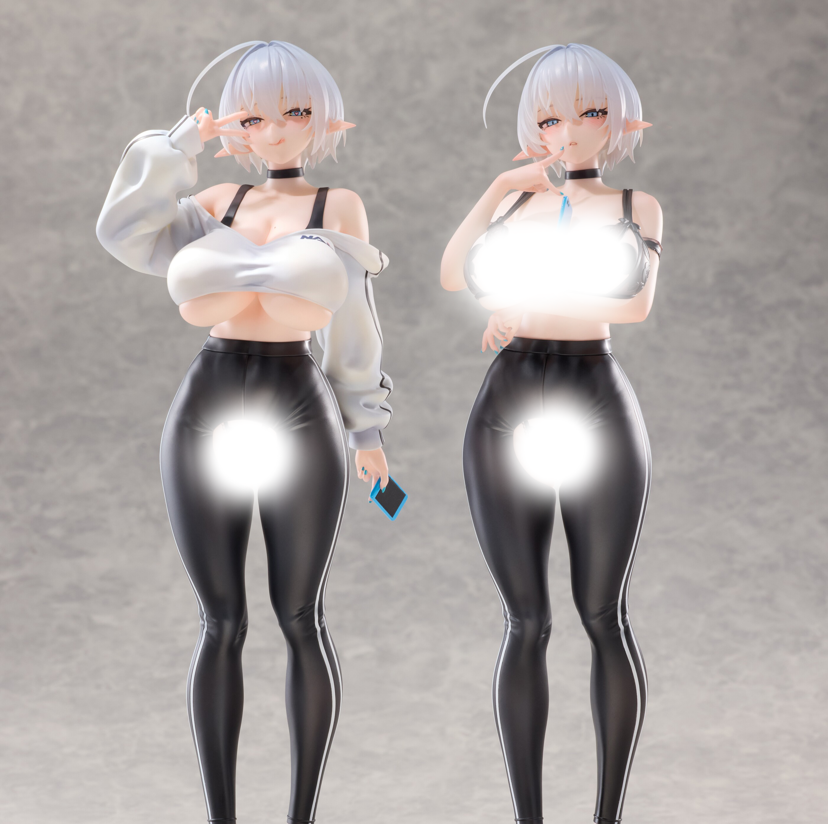 【預購】原創 白髮精靈少女 奈緒莉亞 X SSR FIGURE1
