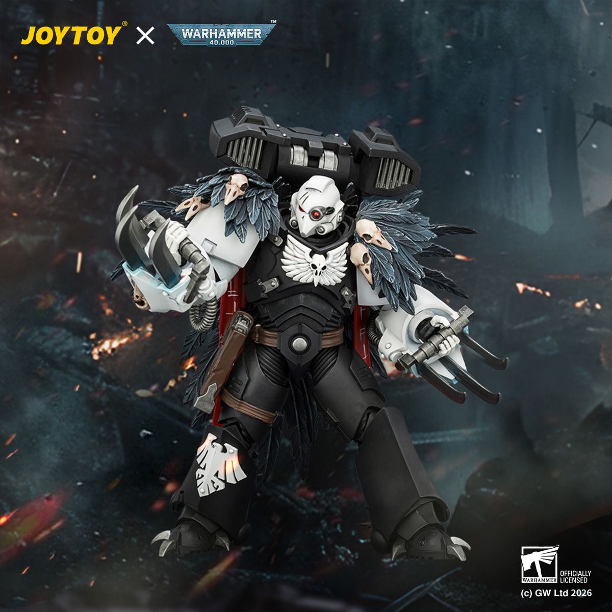 【預購】暗鴉守衛 戰團長艾索·沙恩 JT04742 X JOYTOY1