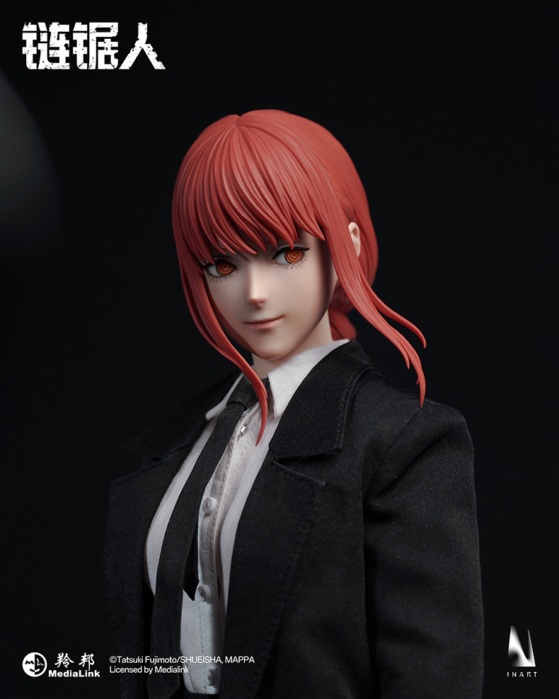 【售罄展示追加請私訊客服@toystationtw】《鏈鋸人》第一季 1/6收藏級可動人偶 真紀真 X INART12