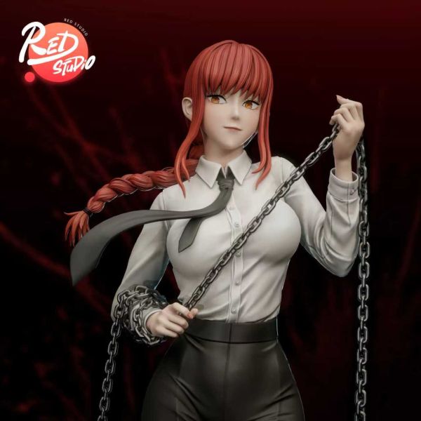 【代購】鏈鋸人 女雕系列第三彈 支配惡魔的溫柔假面 瑪奇瑪 X Red-Studio3