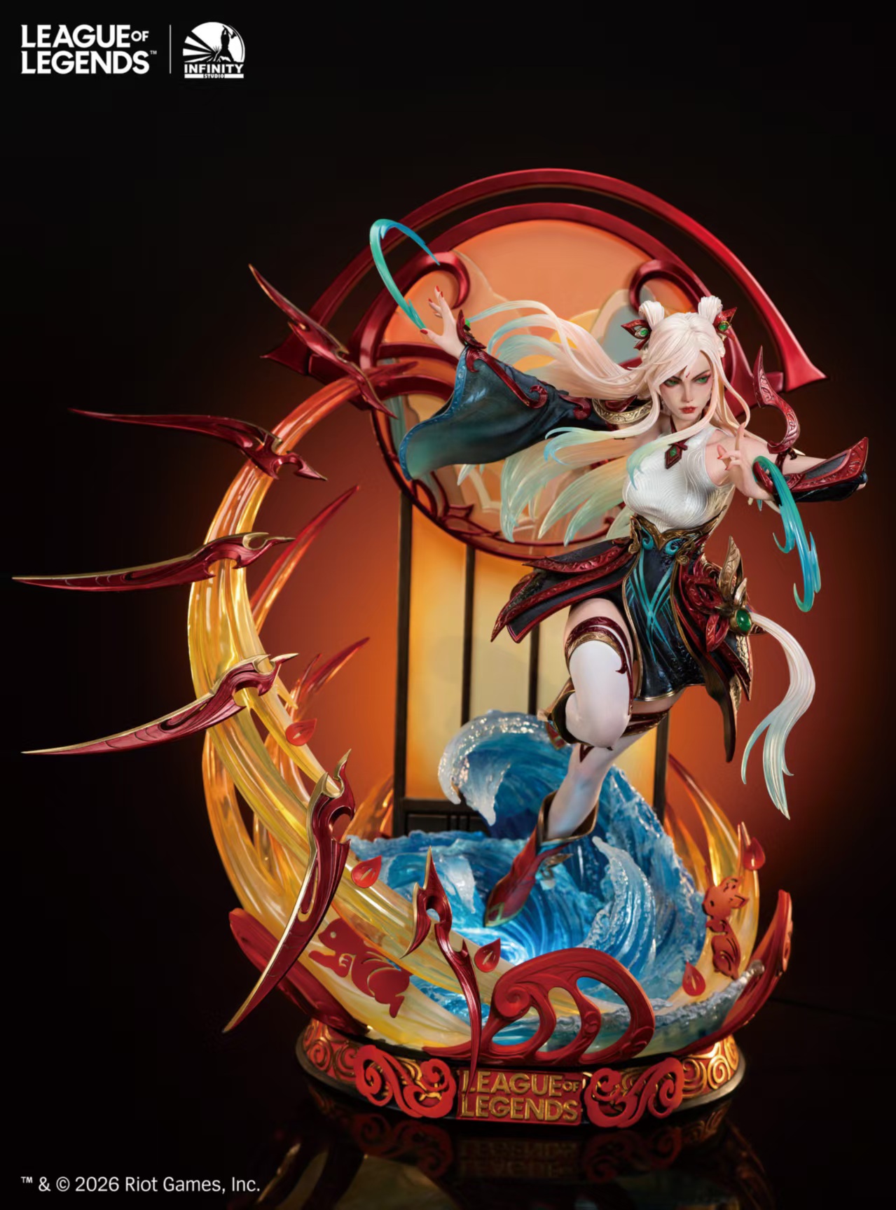 【預購】《英雄聯盟》剪紙仙靈 1/4全身像 艾瑞莉婭 X 開天工作室2