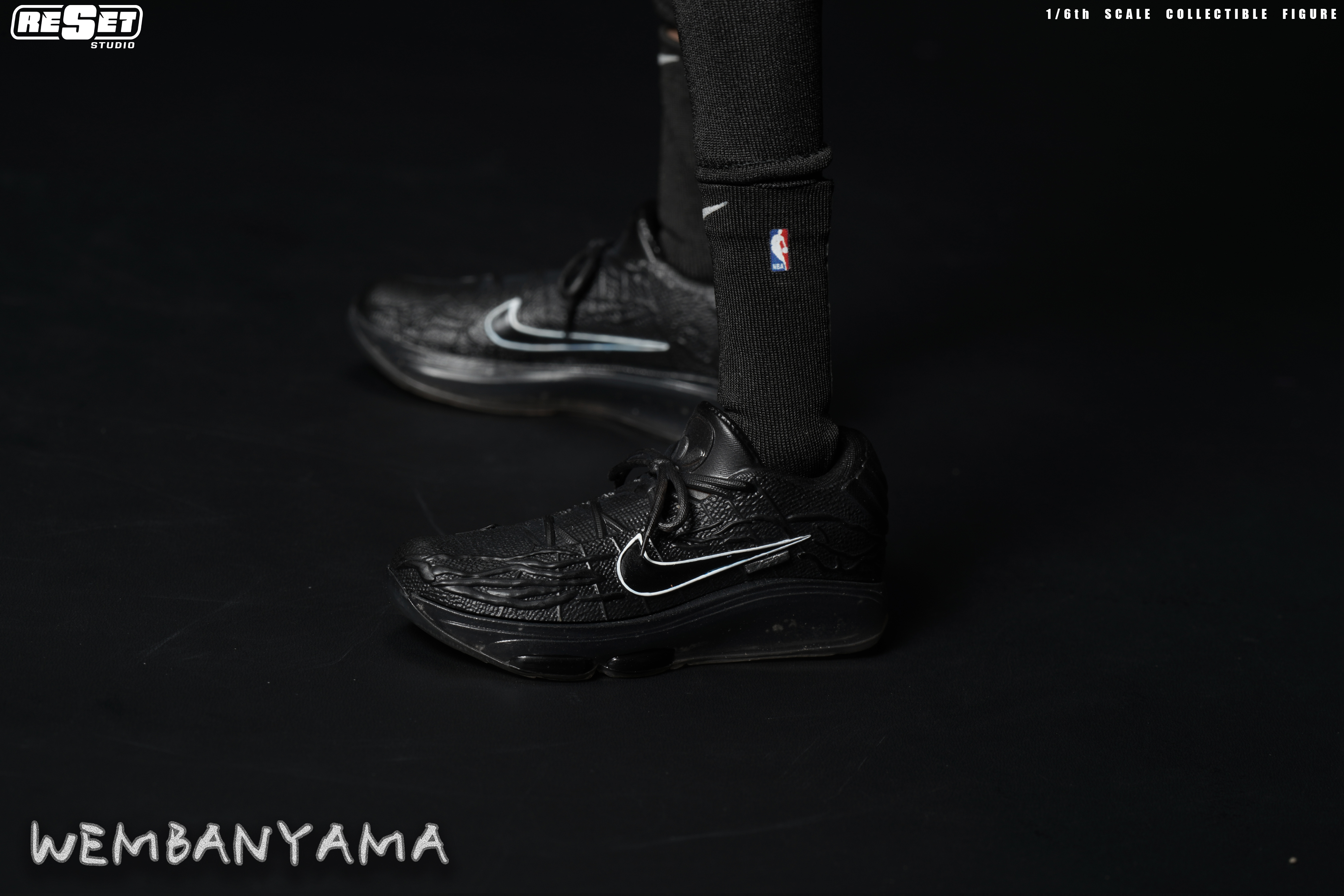 【預購】NBA 1/6可動人偶套裝【可動眼】文班亞馬雙造型 X Reset-Studio15