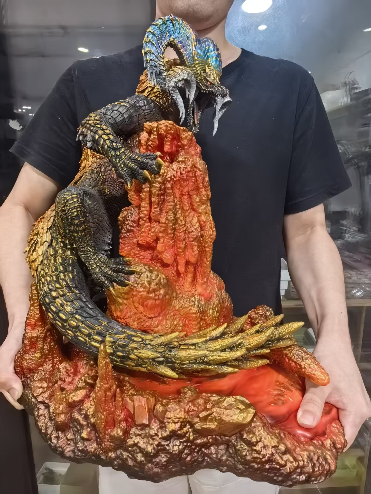 【預購】魔物獵人 絢輝龍 X BlackFatalis-Studio9